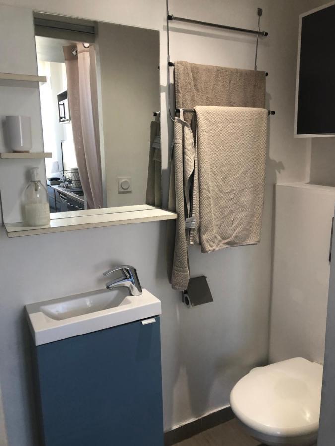 Charmant studio proche mer Nice Eksteriør bilde